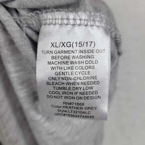 Tom And Jerry Shirt Womens Extra Large XL Gray Graphic Short‎ Sleeve Loose Tee - Picture 9 of 10